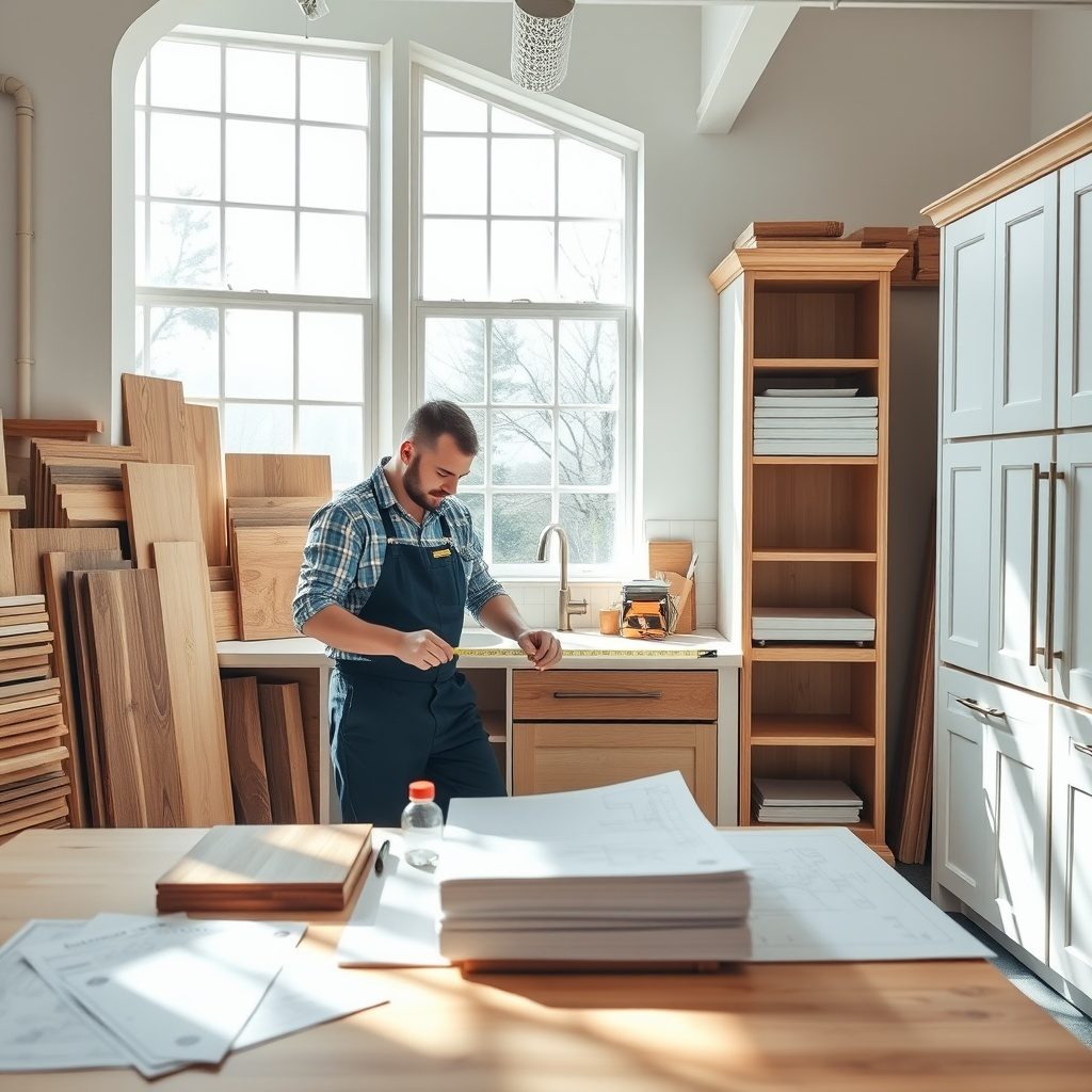 Custom cabinetry solutions in a compact space